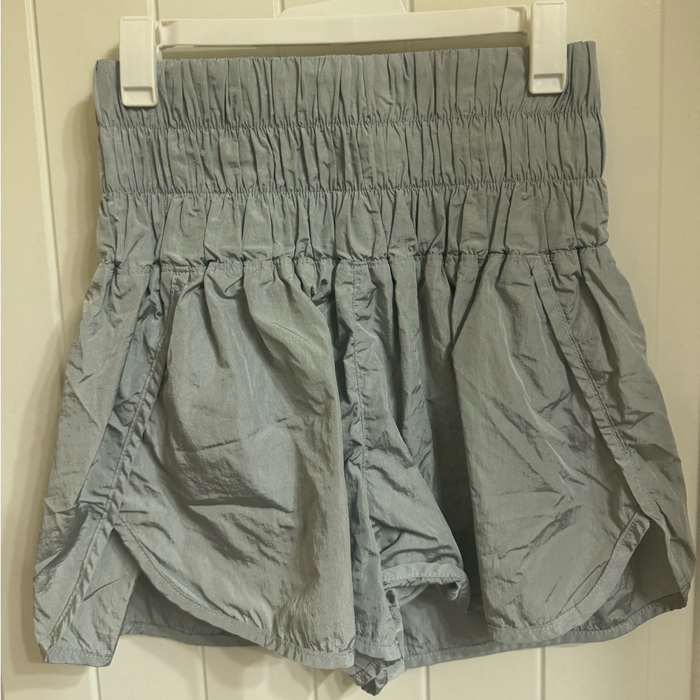 GREY | WORN | SHORTS | HIGH WAISTED